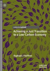 book Achieving a Just Transition to a Low-Carbon Economy