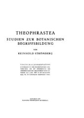 book Theophrastea: Studien zur botanischen Begriffsbildung