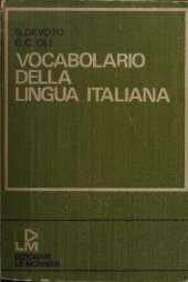 book Vocabolario della lingua italiana. Edizione minore