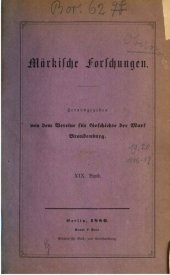 book Märkische Forschungen