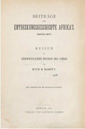 book Reisen im südwestlichen Becken des Congo [Kongo]