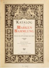 book Katalog der Marken-Sammlung des Reichs-Postmuseums