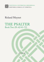 book The Psalter: PS 42/43-72 (Rhetorica Biblica Et Semitica, 33)