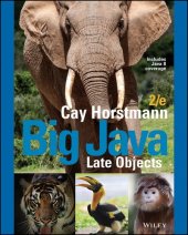 book Big Java Late Objects, 2nd Edition