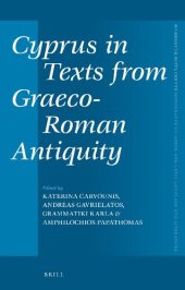 book Cyprus in Texts from Graeco-Roman Antiquity