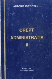 book Drept adminstrativ II