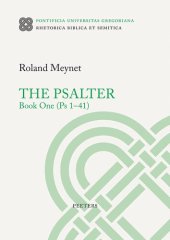 book The Psalter. Book One (PS 1-41) (Rhetorica Biblica Et Semitica, 32)