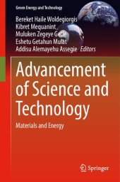 book Advancement of Science and Technology: Materials and Energy