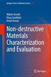 book Non-destructive Materials Characterization and Evaluation