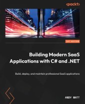 book Building Modern SaaS Applications with C# and .NET: Build, deploy, and maintain professional SaaS applications