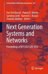 book Next Generation Systems and Networks: Proceedings of BITS EEE CON 2022