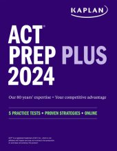 book ACT Prep Plus 2024