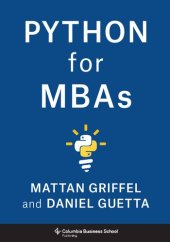 book Python for MBAs