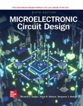 book Microelectronic Circuit Design ISE