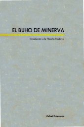 book El búho de Minerva. Introducción a la filosofía moderna