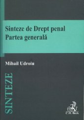 book Sinteze de Drept penal. Partea generala