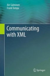 book Communicating with XML