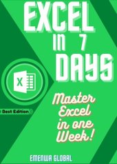 book EXCEL IN 7 DAYS: Master Excel In One Week