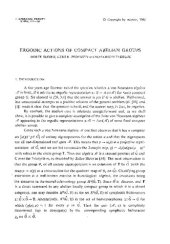 book ERGODIC ACTIONS OF COMPACT ABELIAN GROUPS