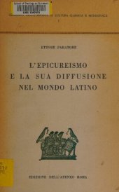 book L'epicureismo e la sua diffusione nel mondo latino