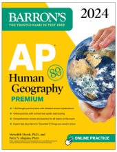 book AP Human Geography Premium, 2024: 6 Practice Tests + Comprehensive Review + Online Practice