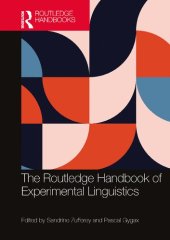 book The Routledge Handbook of Experimental Linguistics