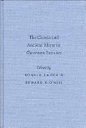 book The Chreia and Ancient Rhetoric: classroom exercises