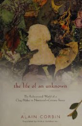 book The Life of an Unknown: The Rediscovered World of a Clog Maker in Nineteenth-Century France