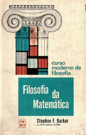 book Filosofia da Matemática