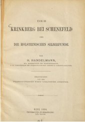 book Der Krinkberg bei Schenefeld und die holsteinischen Silberfunde