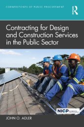 book Contracting for Design and Construction Services in the Public Sector