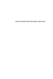 book When Misfortune Becomes Injustice: Evolving Human Rights Struggles for Health and Social Equality