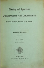 book Siedelung und Agrarwesen der Westgermanen und Ostgermanen, Kelten, Römer, Finnen und Slawen