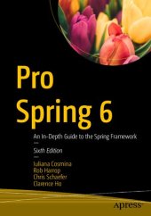 book Pro Spring 6: An In-Depth Guide to the Spring Framework