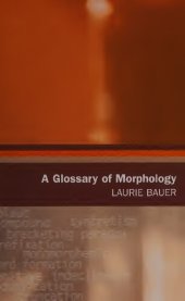 book A Glossary of Morphology