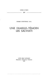 book Une famille témoin. Les Salviati