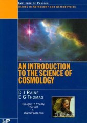 book An Introduction to the Science of Cosmology (Series in Astronomy and Astrophysics)