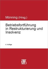 book Betriebsfortführung in Restrukturierung und Insolvenz