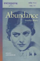 book Abundance: Sexuality’s History (Theory Q)