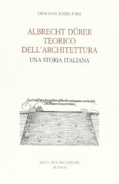 book Albrecht Dürer teorico dell'architettura. Una storia italiana