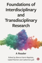 book Foundations of Interdisciplinary and Transdisciplinary Research: A Reader