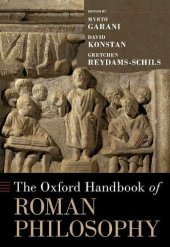 book The Oxford Handbook of Roman Philosophy (OXFORD HANDBOOKS SERIES)