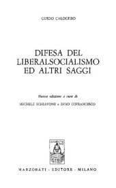 book Difesa del liberalsocialismo e altri saggi