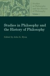 book Studies in Philosophy and the History of Philosophy Vol. 4