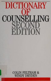 book Dictionary of Counselling