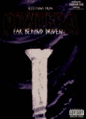 book Pantera -- Selections from Far Beyond Driven: Authentic Guitar TAB (Off the Record Series)