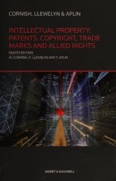 book Intellectual property : patents, copyright, trade marks, and allied rights