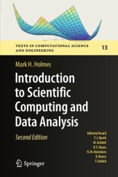 book Introduction to Scientific Computing and Data Analysis