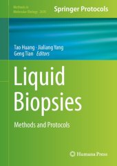 book Liquid Biopsies: Methods and Protocols (Methods in Molecular Biology, 2695)