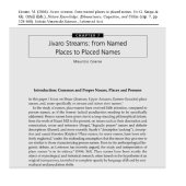 book Jivaro streams: from named places to placed names (Shivaroan/ Chicham)